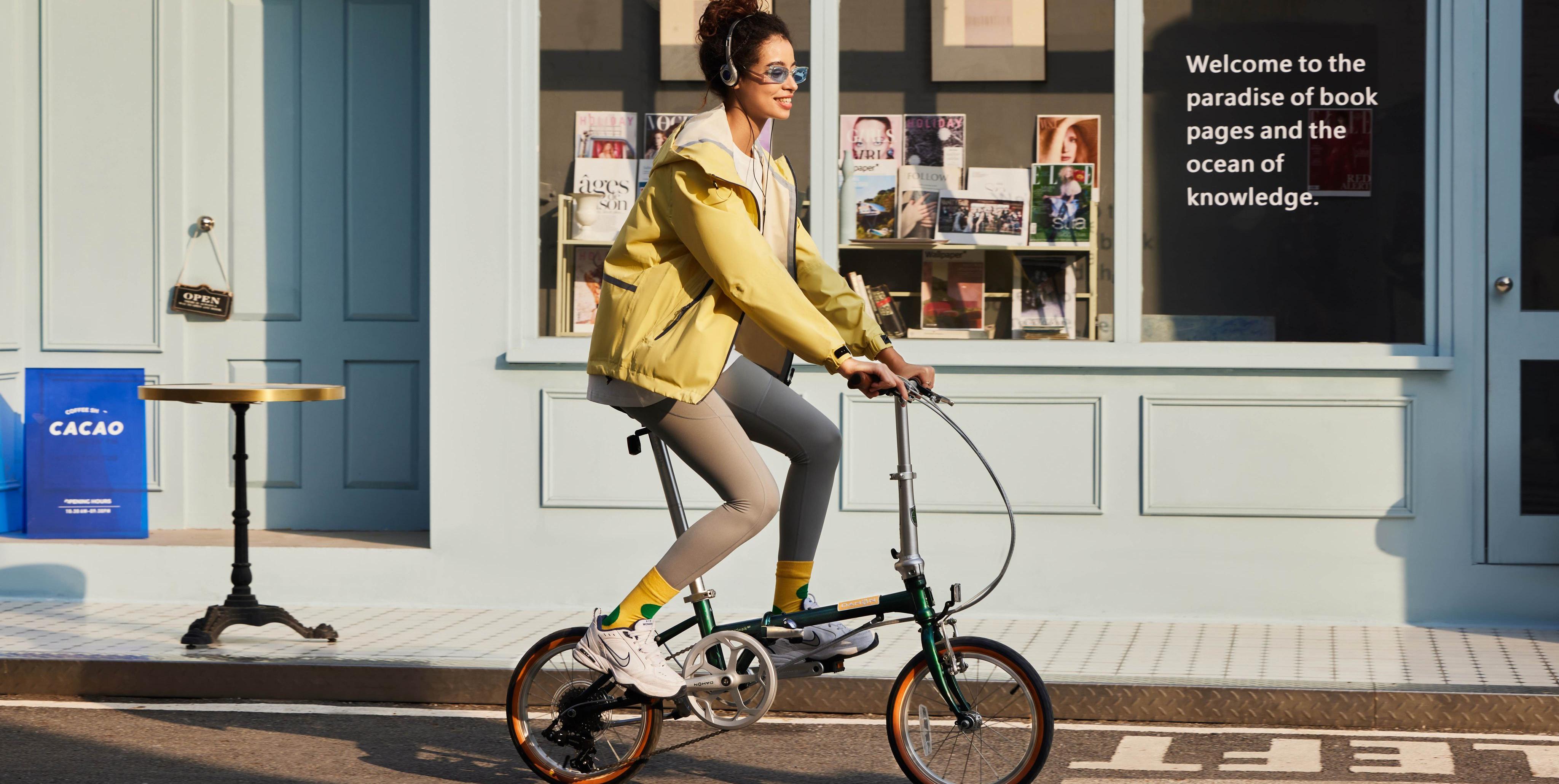 Складной велосипед Dahon Boardwalk D8 20'' Yellow
