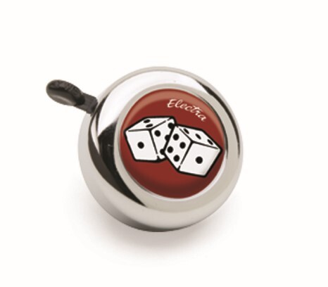 Велосипедный звонок Electra Vintage Bell Dice Chrome