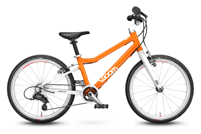 Детский велосипед Woom original 4 G flame orange 20"