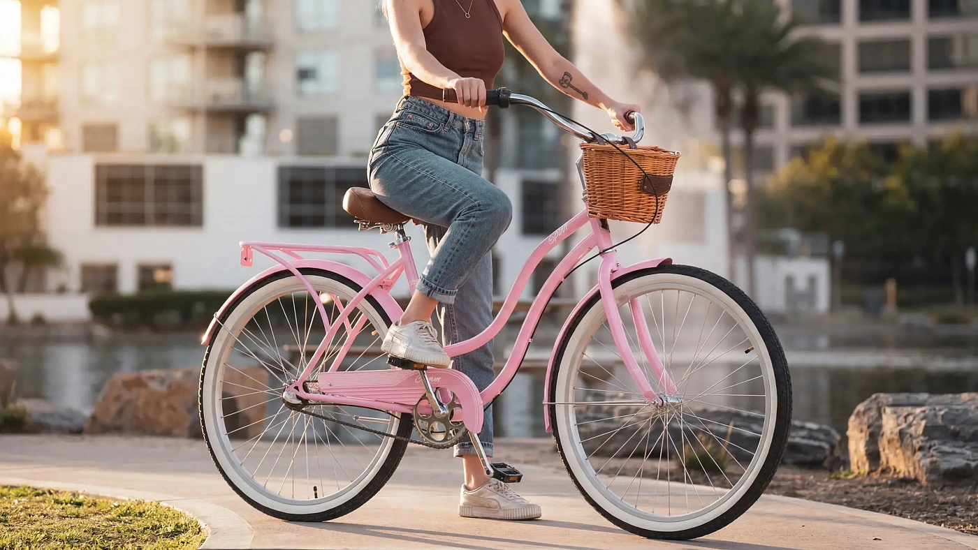 Велосипед круизер Spinn Charm 1-speed Pearl White