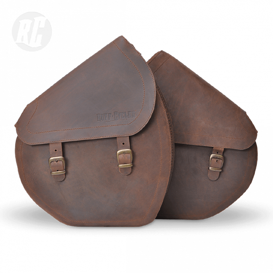 Сумка для велосипеда  The Ruffian Leather Saddle Bag Left Brown