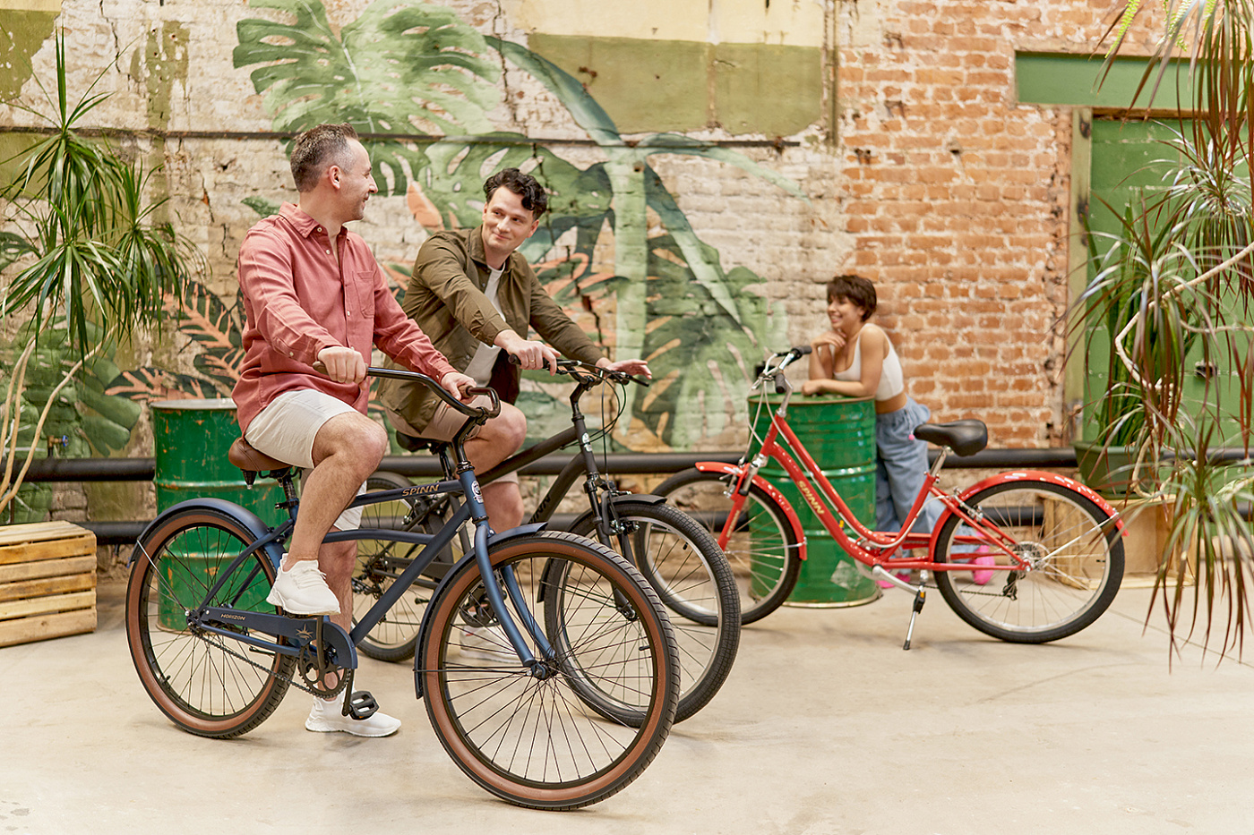 Велосипед круизер Spinn Horizon 1-speed Olive