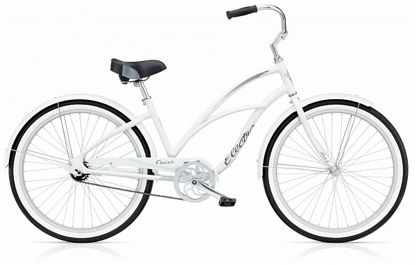 Велосипед Electra Cruiser Lux 3i Step Thru White 24