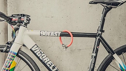 Велосипедный замок Ulac The Mood Fixie Cable Lock Sky Blue