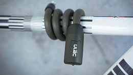 Велосипедный замок Ulac Avenir Memory Cable Lock Black