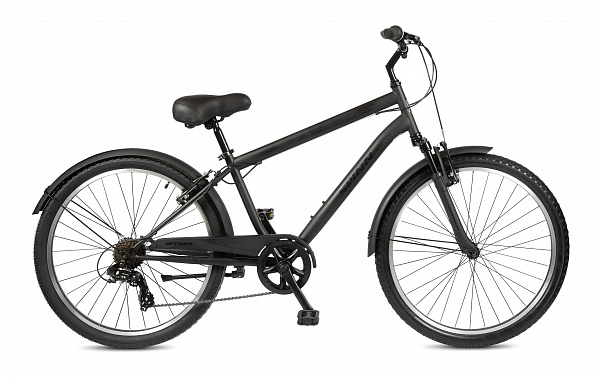 Велосипед круизер Spinn Uptown Men Matte Black (Garage Vintage)