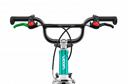Детский велосипед Woom go 3 metallic turquoise/petrol 16"