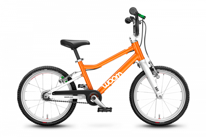 Детский велосипед Woom original 3 AUTOMAGIC G flame orange 16"
