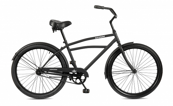 Велосипед круизер Spinn Horizon 1-speed Matte Black (Garage Vintage)