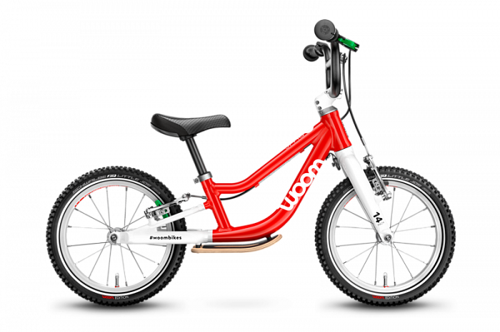 Беговел Woom original 1 PLUS G red 14"