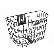 Корзина для велосипеда Electra Stainless Wire Headset Mount Front Basket Black