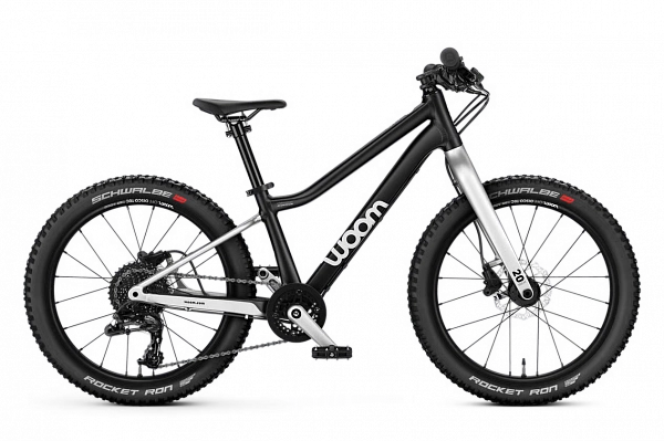Детский велосипед Woom off 4 black 20”