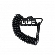 Велосипедный замок Ulac Piccadilly Carabiner Cable Combo Lock Black