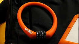 Велосипедный замок Ulac Prague Go Si Cable Lock Combo Grey