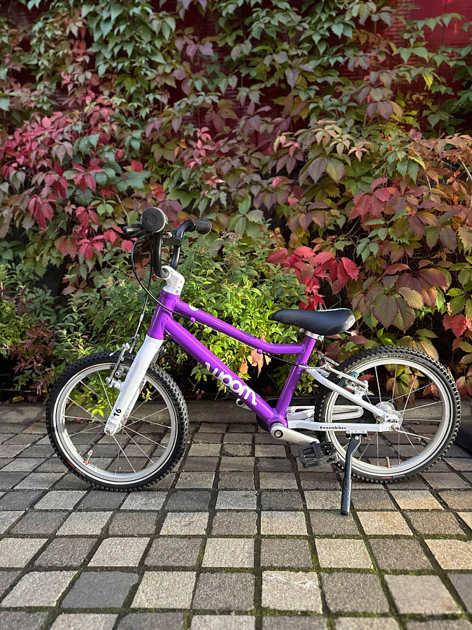 Детский велосипед Woom Original 3 G 16" Purple Haze (Garage Vintage)