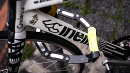 Велосипедный замок Ulac Type-AX Alloy Blade Folding Lock Black