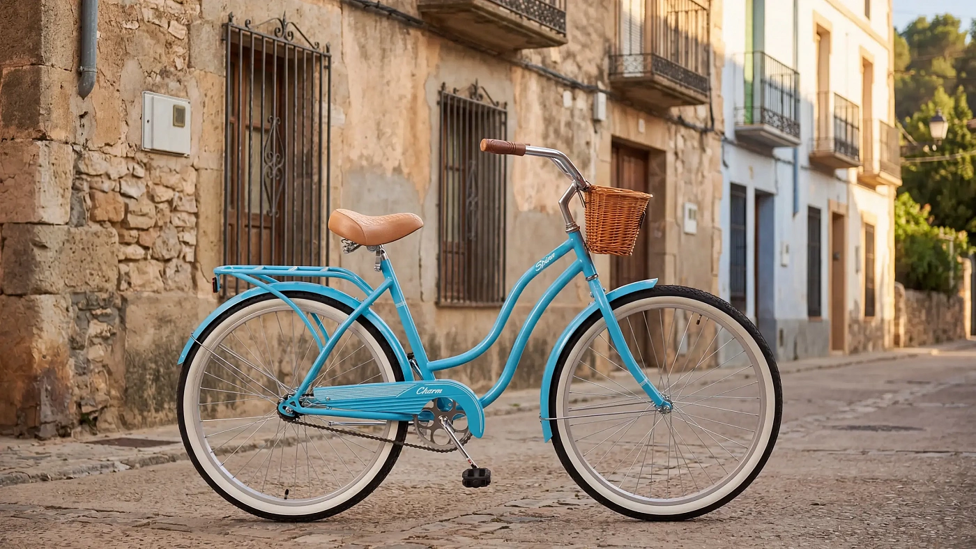 Велосипед круизер Spinn Charm 1-speed Pearl White
