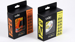 Велосипедный замок Ulac Air Alarm Combo Disc Lock Orange