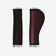 Грипсы Brooks Ergonomic Leather Grips 130/130 Brown